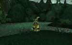 Niqora's epic flying mount in Terokkar