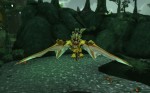 Niqora's epic flying mount in Terokkar