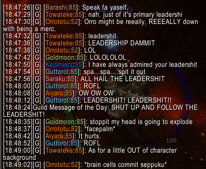 ALL HAIL THE LEADERSHIT ALL HAIL THE LEADERSHIT